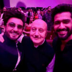 Anupam Kher Calls Himself Newcomer As He Poses With Dhurandhar Ranveer Singh and Chhaava Vicky Kaushal