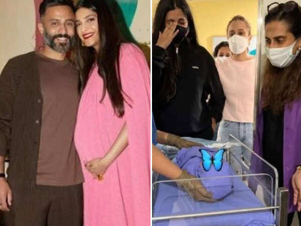 Rhea Kapoor Shares First Photo Of Sonam Kapoor And Anand Ahujaâs Baby Boy Celebs React