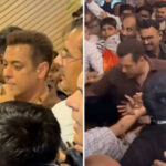 Salman Khan Gets Mobbed By Fans Amid Ongoing Death Threats Netizens Question His Security