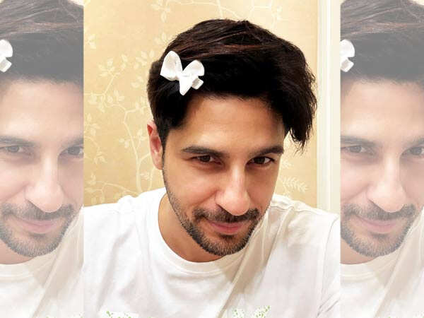 Girl Dad Sidharth Malhotra Wears Daughter Saraayahs Hair Clip in Cute Picture