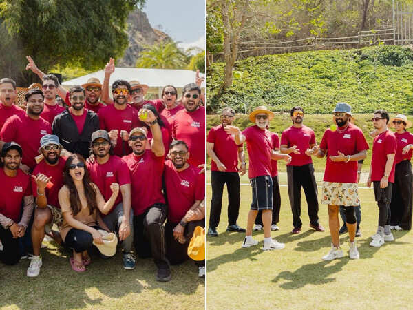 Virosh on Field: First Pics of Vijay and Rashmikas Premier League