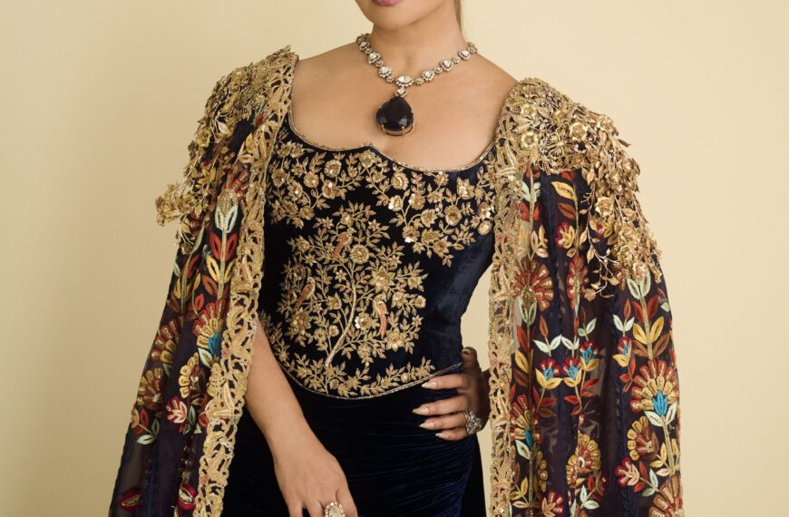 Sudha Reddy’s Kalamkari-inspired ensemble brings the Tree of Life to the Met Gala 2026 red carpet