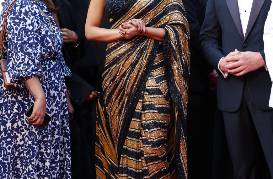 From Aishwarya Rai Bachchan to Deepika Padukone, the sari has always belonged at Cannes