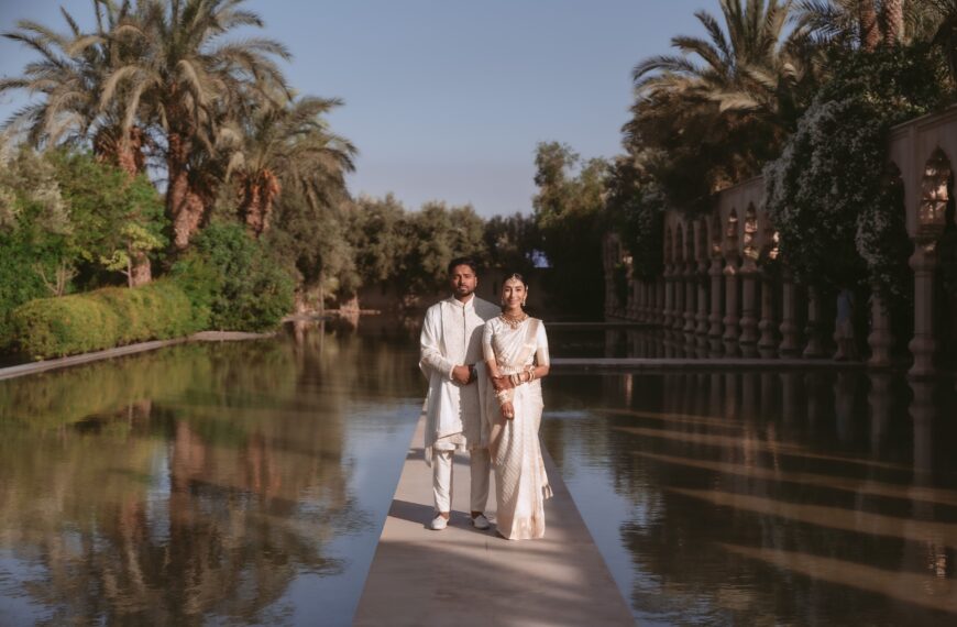 Inside a wedding in Marrakech…