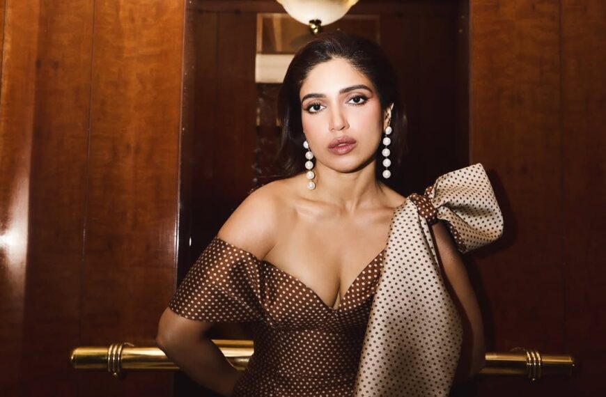 Bhumi Pednekkar’s Rosie Assoulin dress…