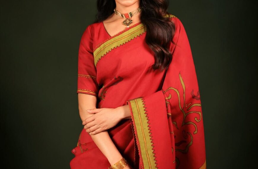 Samantha Ruth Prabhu’s hand-painted Kalamkari…