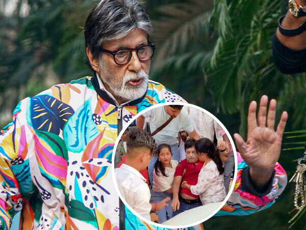Fan Faints Outside Amitabh Bachchanâs Residence During Sunday Darshan Video Raises Concern