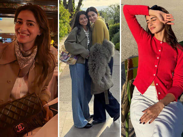 Pictures of Ananya Panday Holidaying With Sister Rysa Panday in France Spell Gorgeous