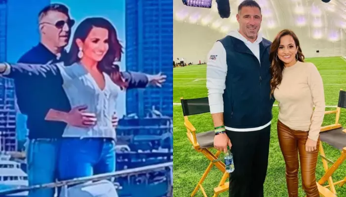 ESPN Takes A Dig At Mike Vrabel And Dianna Russini With A Hilarious Graphic About Their Relationship