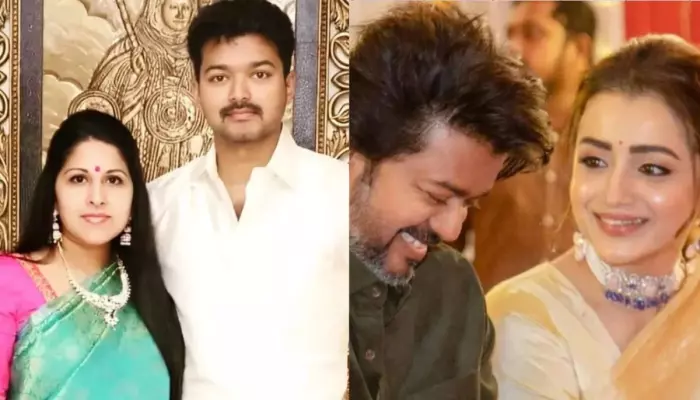 Where’s TVK’s Vijay Thalapathy’s Wife Sangeetha As Trisha Krishnan Visits Him Amid TN Election Buzz?