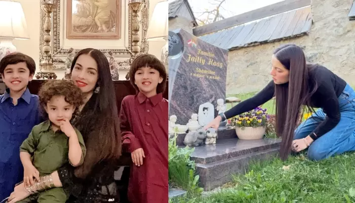 Celina Jaitly Breaks Down At Her Dead Son’s Grave As He Was ‘Only Child’ She Met Amid Divorce Battle