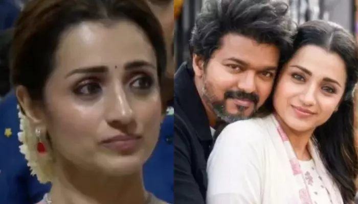 Trisha Krishnan Gets Teary-Eyed As Rumoured Beau, Vijay Thalapathy Takes Oath As CM Of Tamil Nadu