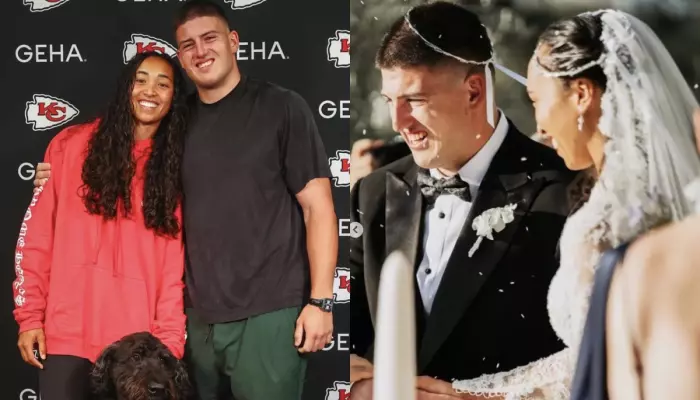 Chiefs’ Star, George Karlaftis Marries High School Sweetheart, Kaia Harris, Know All About Her