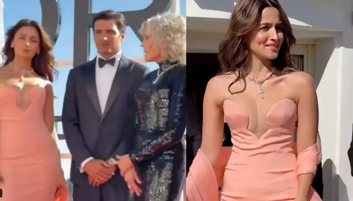 Cannes 2026, Alia Bhatt Wore Blush Pink Plunging Neck Gown With Stole, Jane Fonda Smitten By Her