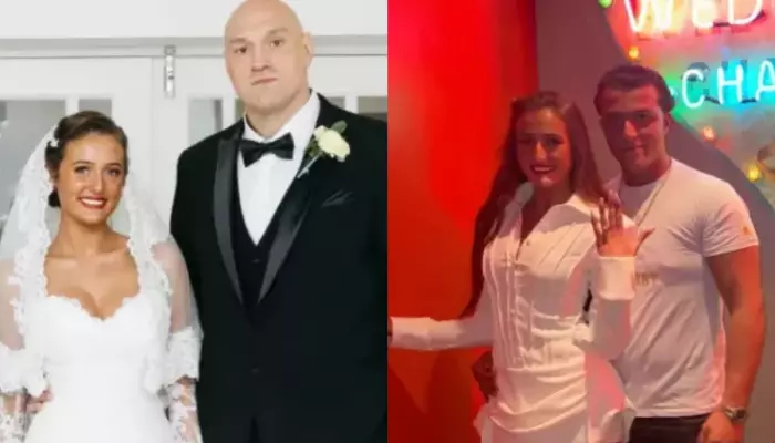 Tyson Fury’s Daughter, Venezuela Shares Romantic Kiss With Husband, Noah Price On Spanish Honeymoon