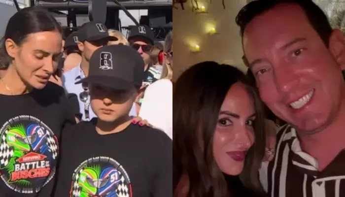 Kyle Busch’s Widow Samantha Cries Inconsolably, Hugging Kids At Coca-Cola 600 During Final Tribute