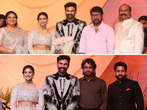 Bellamkonda Sreenivas and Kavyaâs Wedding Reception