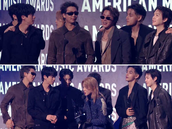 RM Says BTS Did Makeup in The Hallway During Their First AMAs Appearance