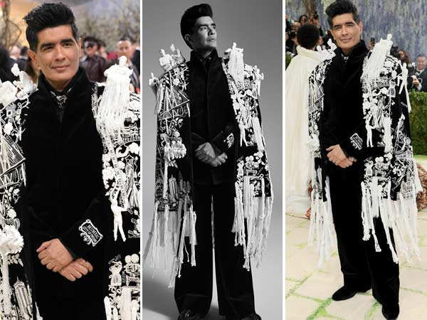Manish Malhotra Turns Heads at MET Gala 2026 With Mumbai-inspired Couture Cape