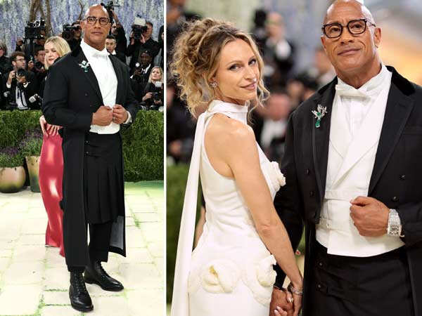 Photos: Dwayne Johnson Opts to Wear Polynesian Skirt to Met Gala 2026