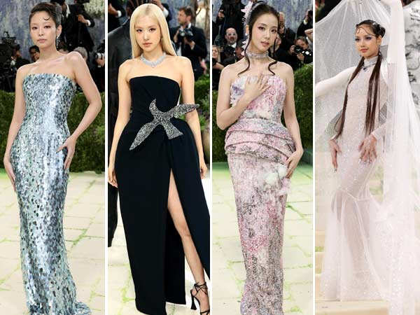 PHOTOS: Lisa RosÃ© Jisoo and Jennie and More Bring K-Pop Glamour to Met Gala 2026