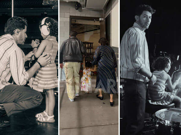 Photos: Nick Jonas Shares Cute Father-daughter Moments With Malti Marie Chopra Jonas
