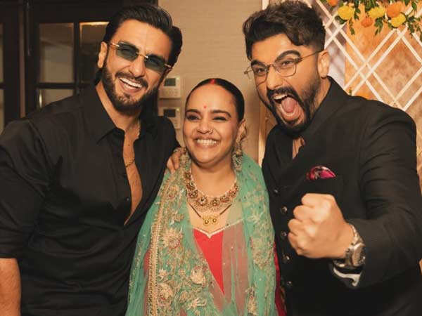 Ranveer Singh and Arjun Kapoor Light Up Casting Director Shanoo Sharmas Wedding