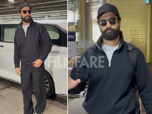 Photos: Vicky Kaushal Pauses for Selfies With Fans As He Returns to Mumbai After a Quick Trip