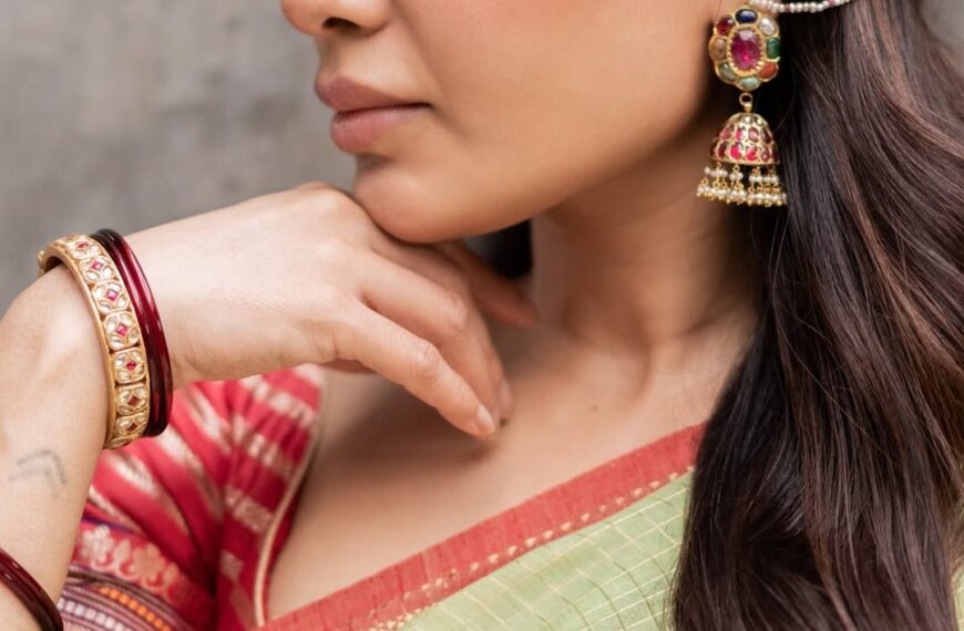 Samantha Ruth Prabhu’s silk sari featuring zari checks is inspired by a South Indian artist