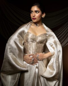 Bhumi Pednekkar styled her Ekaya Banaras Kanchipuram silk&hellip;