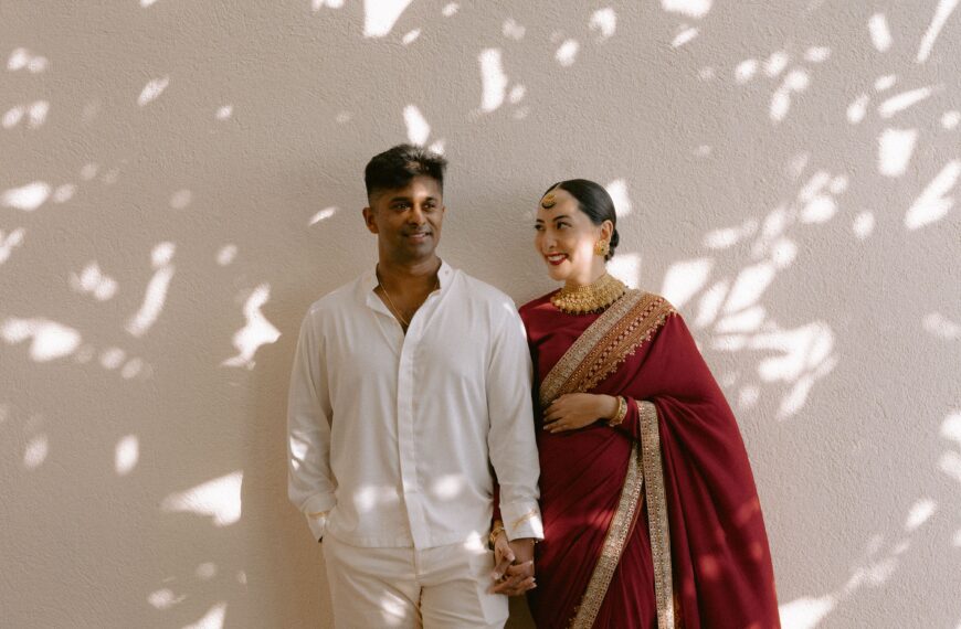 This multicultural wedding in Sri Lanka was inspired by Kathmandu in the 80s