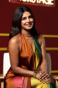 Priyanka Chopra Jonas wore a feminine halterneck dress&hellip;