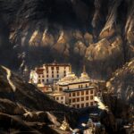 The walls of this new restaurant in Ladakh were carved out of the mountains surrounding it