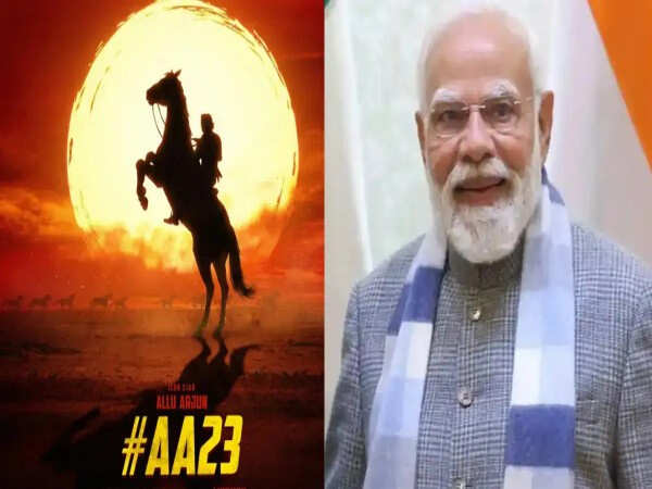 Allu Arjunâs AA23 Theme Reaches PM Modiâs Instagram