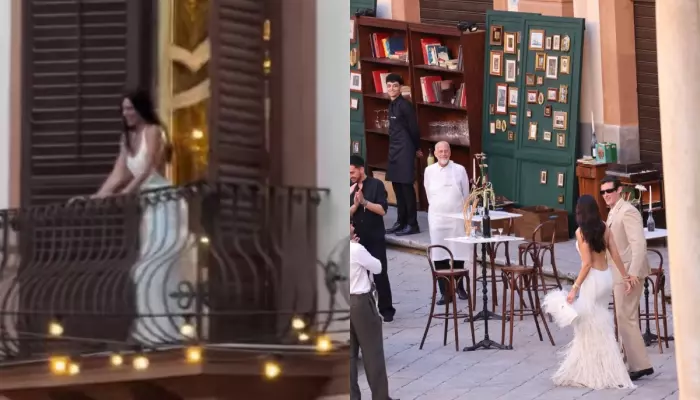 Dua Lipa Stuns In Backless Leather Outfit As She ‘Dances The Night Away’ At Italy Pre-Wedding Party