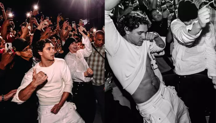Belmont Cameli Sends Fans Into A Frenzy By Recreating ‘Garrett’s’ Viral Dance At The Kid LAROI Show