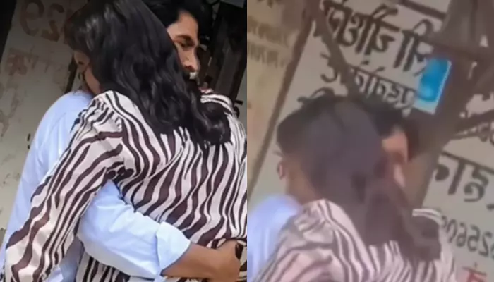 Wife Tears Divorce Papers After 5 Yrs, Hugs Her Husband Outside Court, Netizens Say, ‘Bhai Bach Ke’