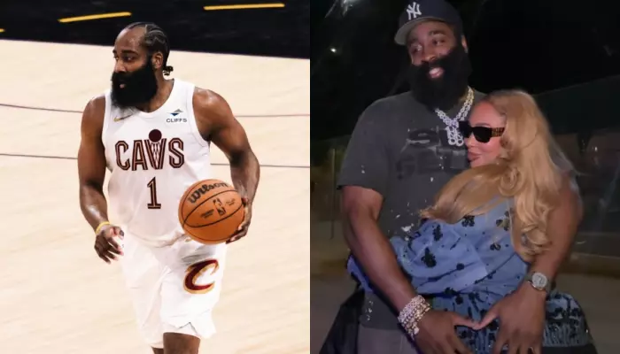 James Harden’s Clip Making Funny Face After GF, Paije Caught Bouquet At Wedding Surfaces Amid Arrest