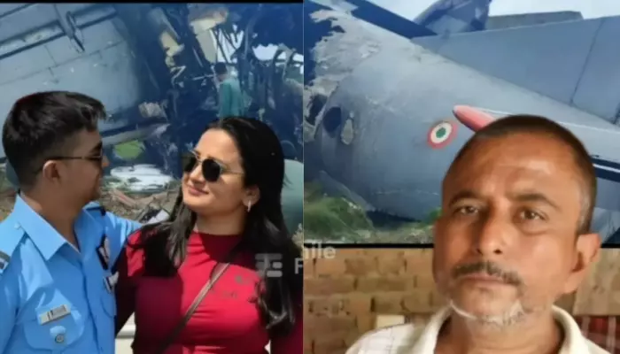 Late IAF Officer Shubham’s Dad Claims He Didn’t Know Son Was Married, His Wife Took Rs 21 Lakhs