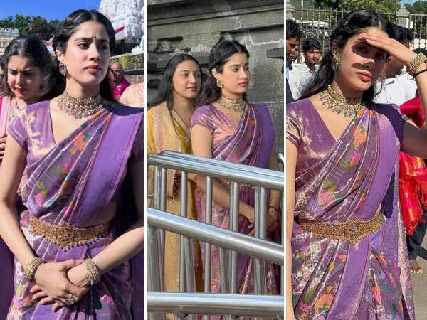 Janhvi Kapoor Treks to Tirumala Pics Go Viral