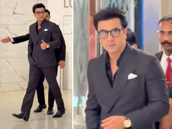 Photos: Ranbir Kapoor Makes A Stylish Appearance At An Event