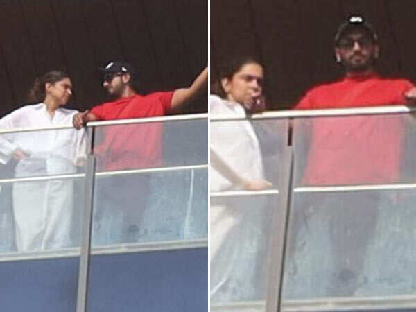 Ranveer Singh And Deepika Padukone Enjoy Quiet Moments At Their New Bandra Home