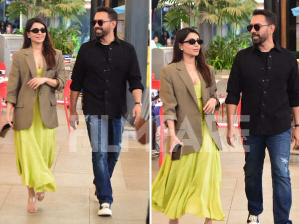 Photos: Samantha Ruth Prabhu And Raj Nidimoru Clicked At The Mumbai Airport