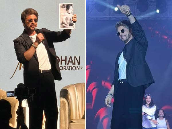 Photos: Shah Rukh Khan Dances to His Hit Songs Strikes His Iconic Pose at Mangalore Event