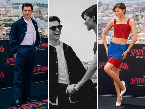 Photos: Tom Holland And Zendaya Paint Rome Red With Their Chemistry