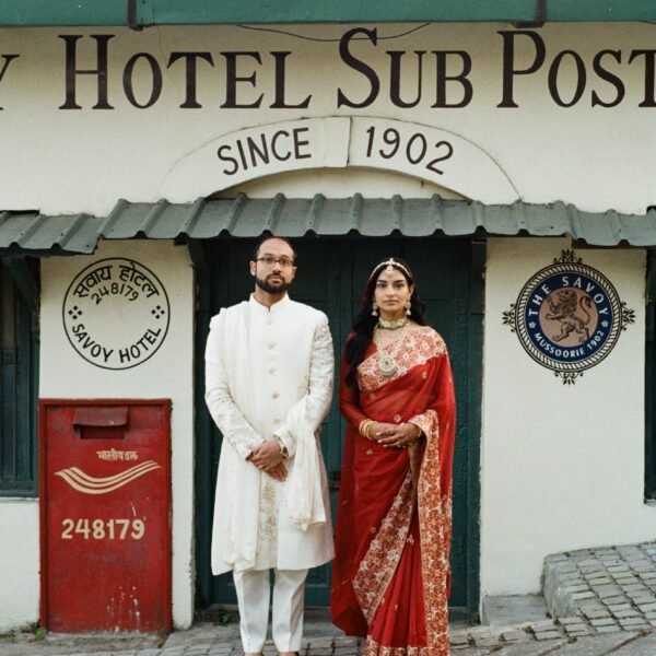 This couple mailed a postcard to their future…