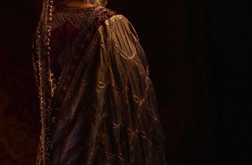 Genelia Deshmukh wore a Mughal-inspired anarkali with a heritage tukdi-embroidered velvet waistcoat