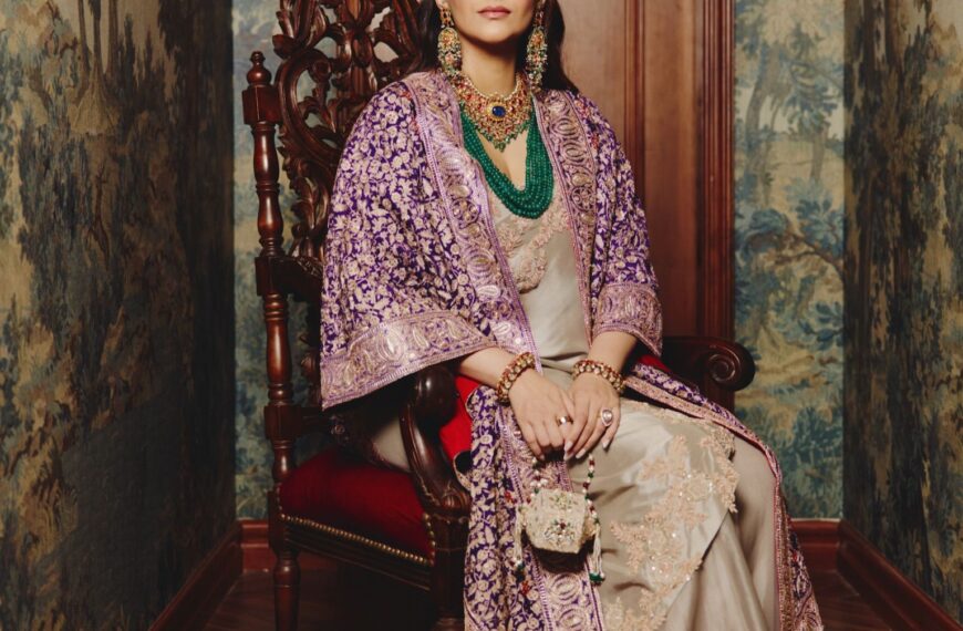 Sonam Kapoor’s custom Anamika Khanna cape took over 1,450 artisan hours to create