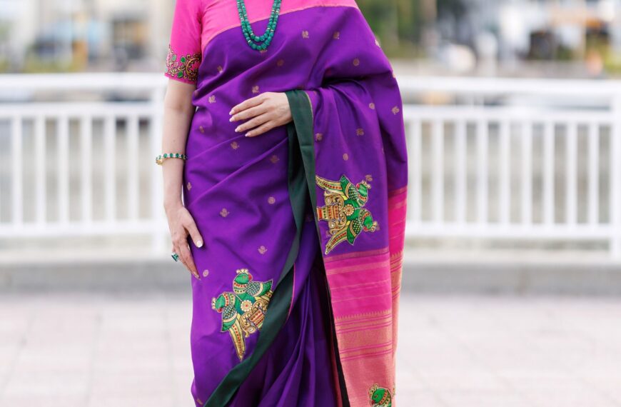 Nita Ambani’s Kanchipuram sari was crafted using a unique weaving technique by a National Award-winning artisan