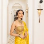 Rakul Preet Singh Kanchipuram sari celebrates traditional ‘muthu kattam’ checks woven in gold zari